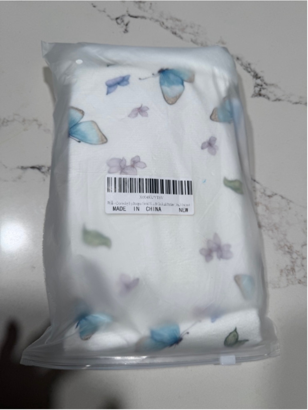 NEW Hydrangea Floral Flour Sack Kitchen Set of 2 Hand Towels 18x26” - Picture 5 of 5
